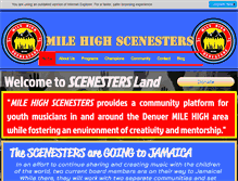 Tablet Screenshot of milehighscenesters.org